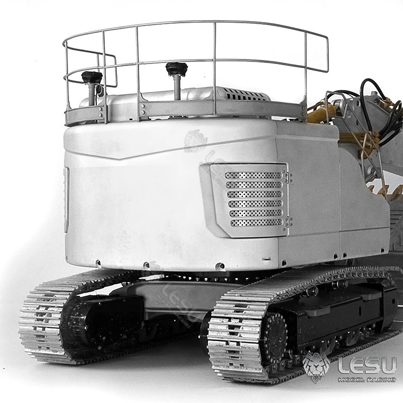 RC 1/14 Metall-Schutzzaun für Tamiya Hydraulikbagger Lader Muldenkipper für SCANIA MAN VOLVO Anhänger Kipper DIY-Teile – Detail 4