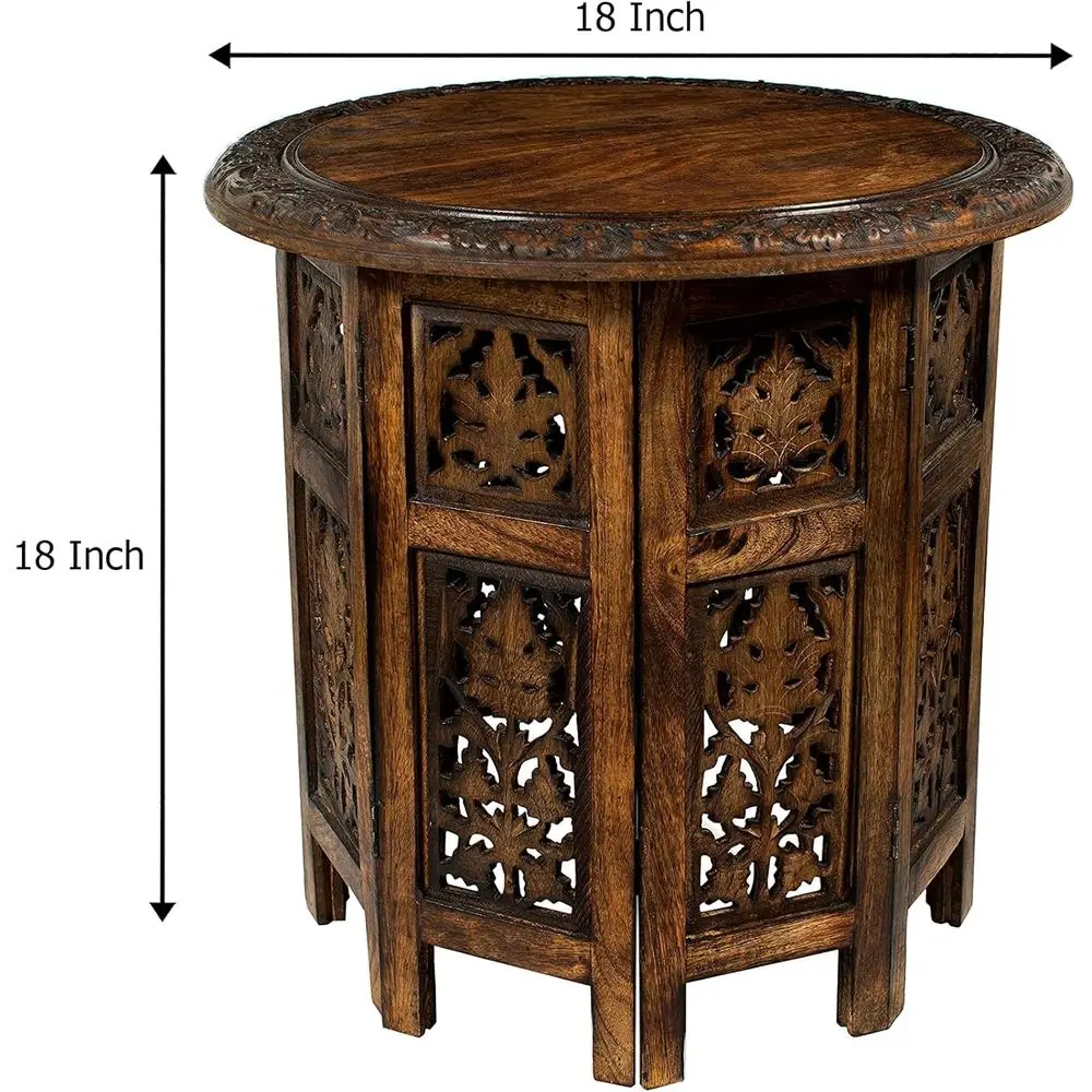 Vintage Boho Folding Table 3