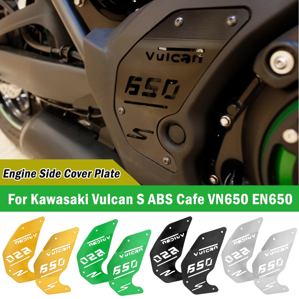 

CNC Aluminum Right Left Engine Decoration Cover Side Guard Plate For Kawasaki Vulcan VN 650 VN650 2015-2022