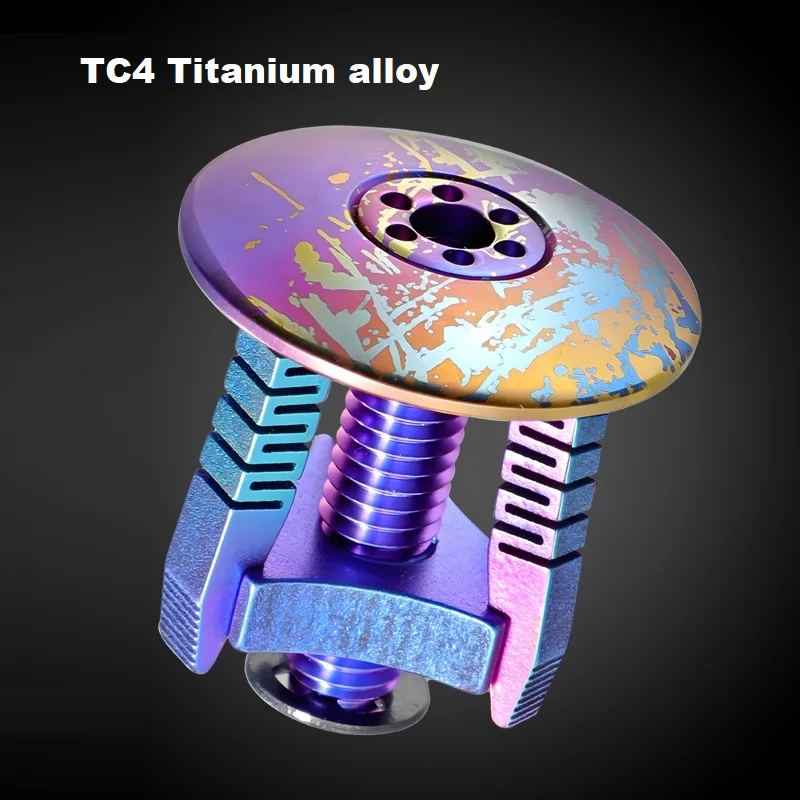 TC4 Titanium Alloy The bicycle is blocked Mountain bikes are blocked Bicycle blockage bicycle accessories