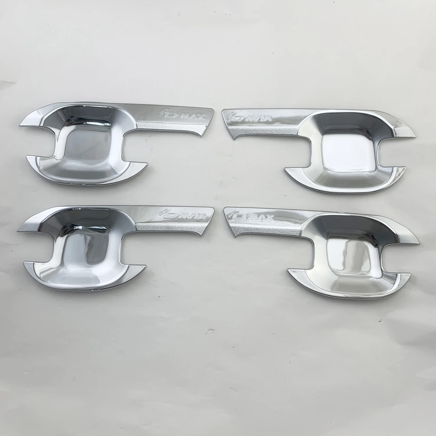 Brand New ABS Chrome Car Accessory 2021 2022 2023 2024 For ISUZU D-MAX DMAX 4X4 Door Handle Bowl Cover Trim Paste Style