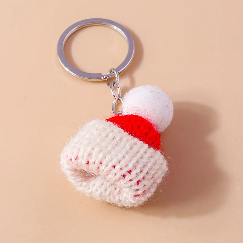 Leslie Bestseller Frohe Weihnachten Schlüsselanhänger Modischer Flauschiger Weihnachtsbaum-Schlüsselanhänger Handtaschenanhänger Neujahrs-Schmuckgeschenke – Detail 11