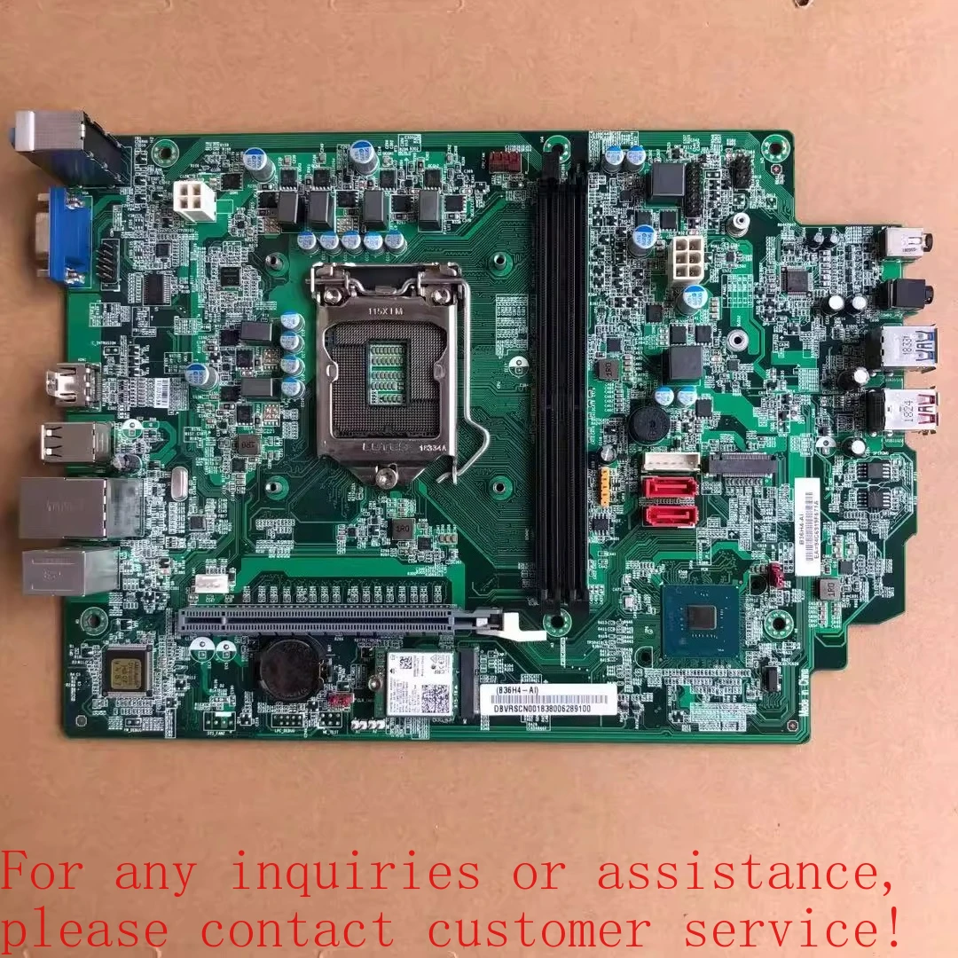 For Acer Shangqi X4270 B36H4-AI main board B360 chipset 1151 pins, support eight generations  (store code: 0879)