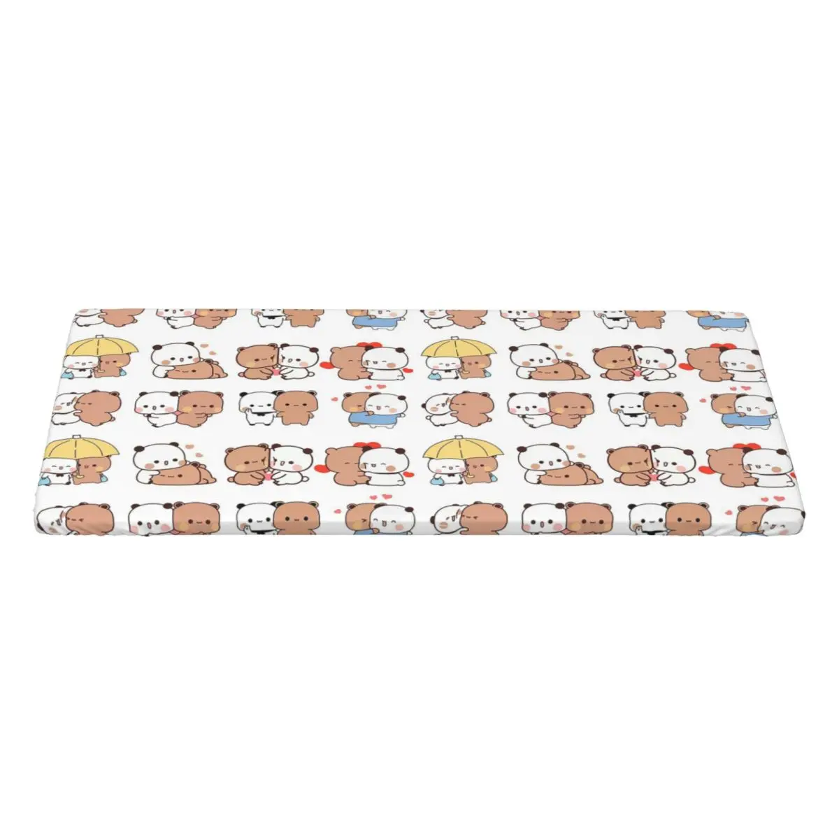 Bubu Dudu Bear And Panda Customized Rectangular Tablecloth Waterproof Table Cover for Dining Events Table Cloth