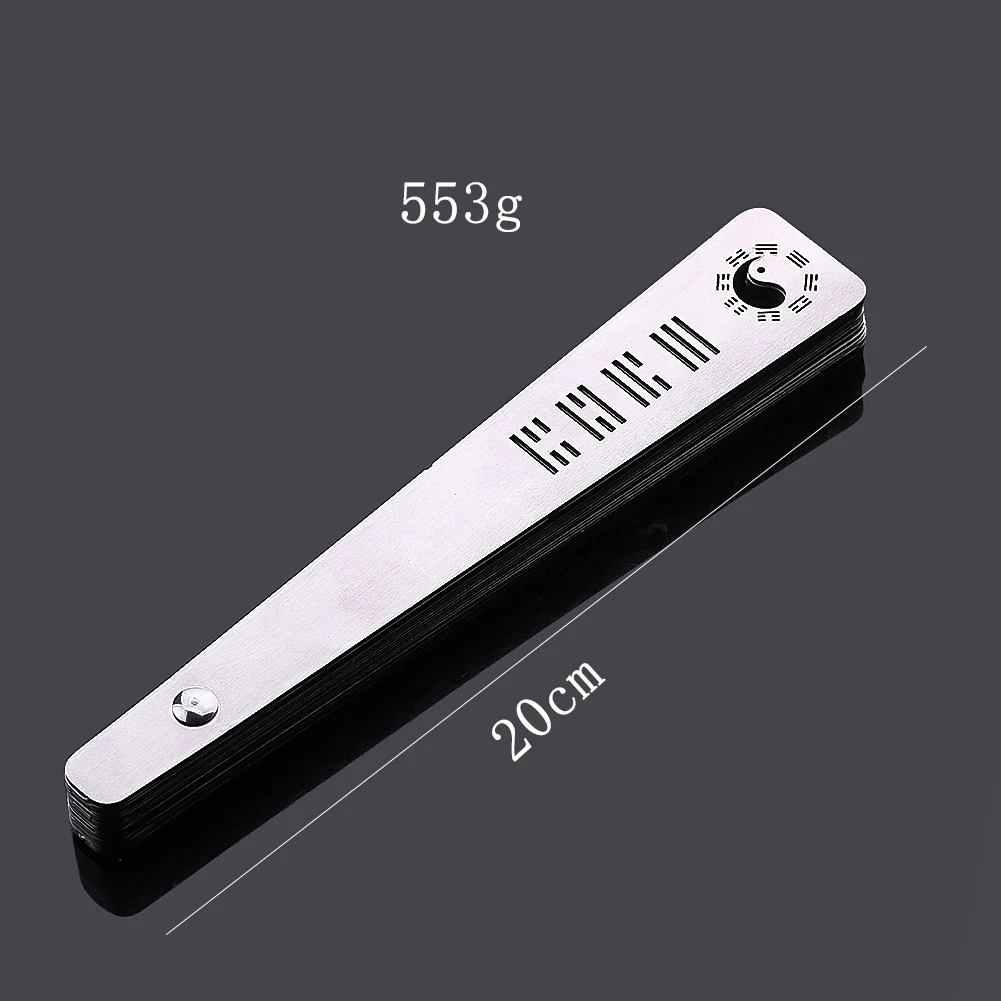 Chinese kung fu Metal Martial Arts Fan Stainless Steel Martial Arts Fan Fighting  Wushu Fan Lightweight