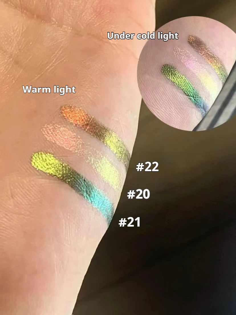 Girlcult Eyeliner Chameleon Smooth Film Forming Makeup Holding Fine Flicker Green Glue Pen Halloween Makeup