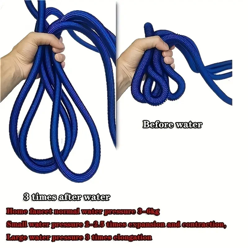

Magic Watering Hose Flexible Expandable Garden Hose Reels Water Hose Pipe Car Wash Hose Quick Connector With 25ft-150ft