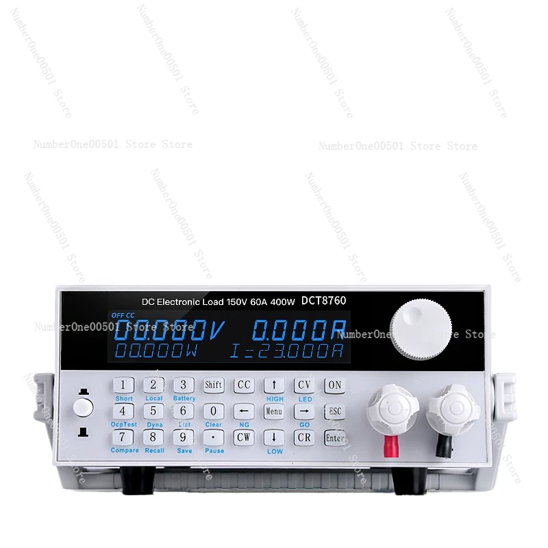 High Precision Programmable DC Electronic Load Tester Battery Capacity Internal Resistance Test Load Tester 200W 300W 400W