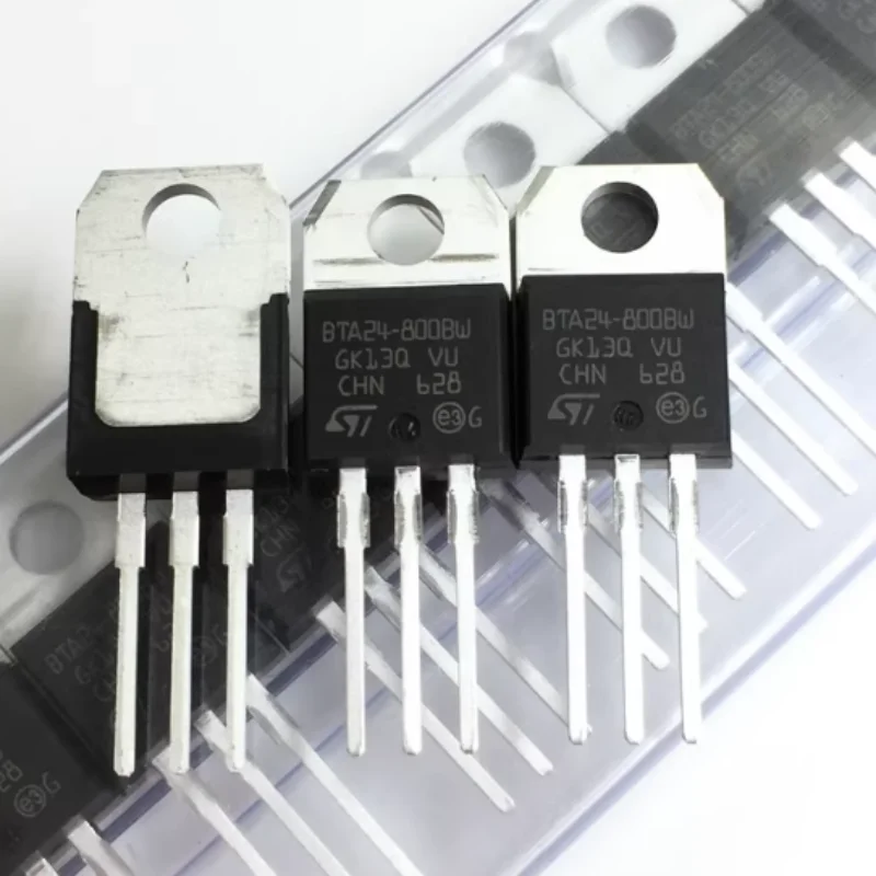 10PCS/BTA24-800BWRG BTA24-800BW TO220 Original Genuine Goods in Stock