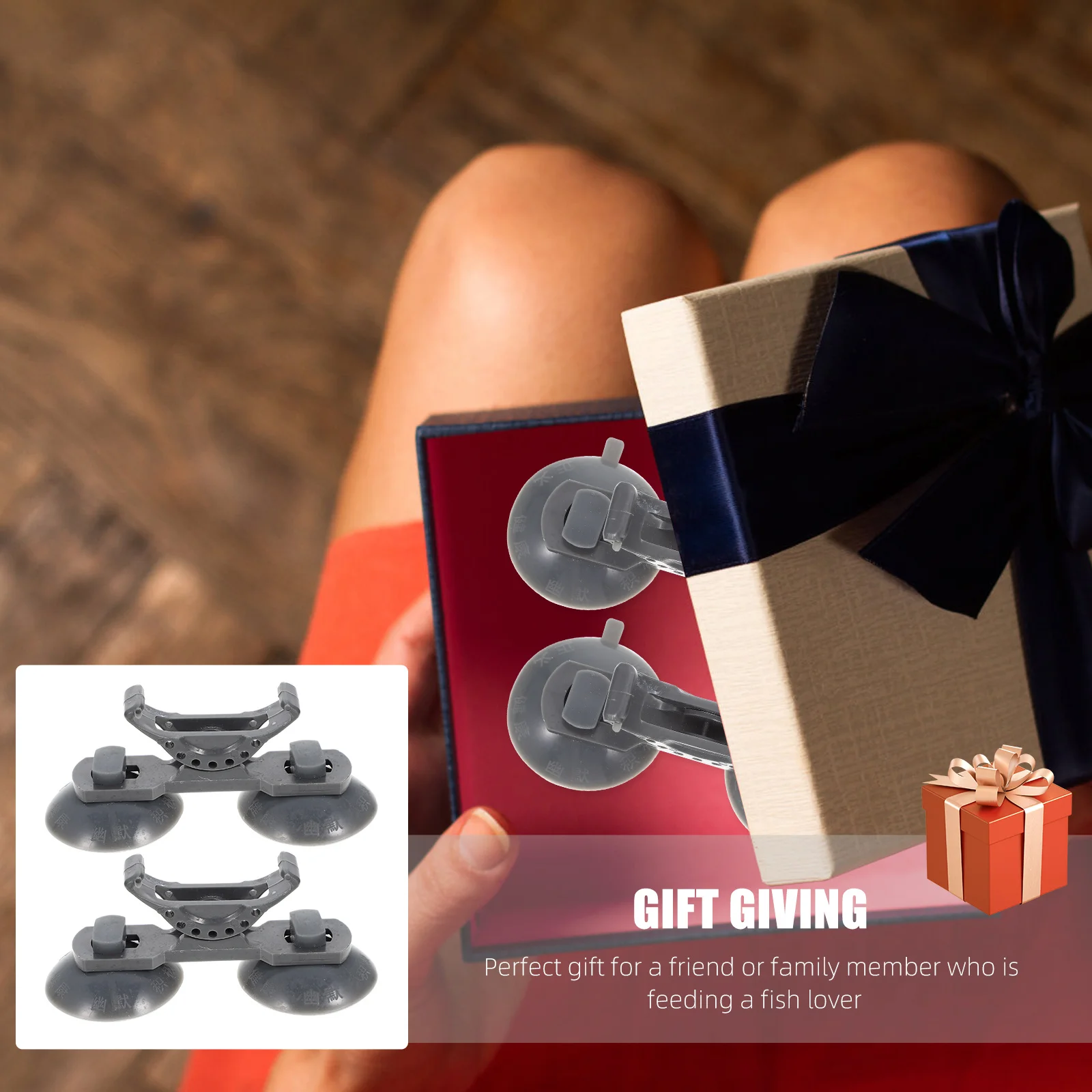 

2Pcs Plastic Lamp Brackets for Fish Tank Water Plant Light Holders Grey Aquarium Light Holder Fish Tank Bracket Aquatic Lamp