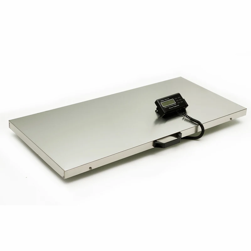 Max 300kg 660lb Big Platform 40.5*20.8 inch LCD display Animal Weight Scale