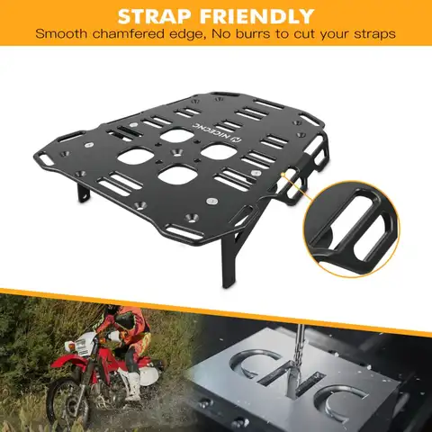 10 best sales motorcykel bakre pakethållare - №2