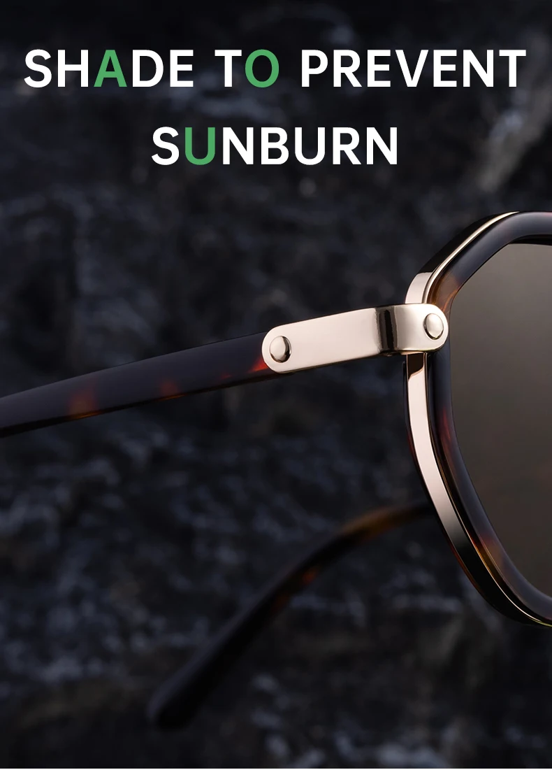 Steampunk Octagon Quadratische Sonnenbrille Männer 2026 Luxus Marke Vintage Punk Metall Polygon Sonnenbrille Für Männliche Klassische Shades UV400 – Detail 5
