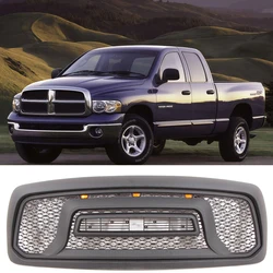 Front Grille Fit For Dodge Ram 1500 2002-2005 2006-2008 2009-2012 Black Grill
