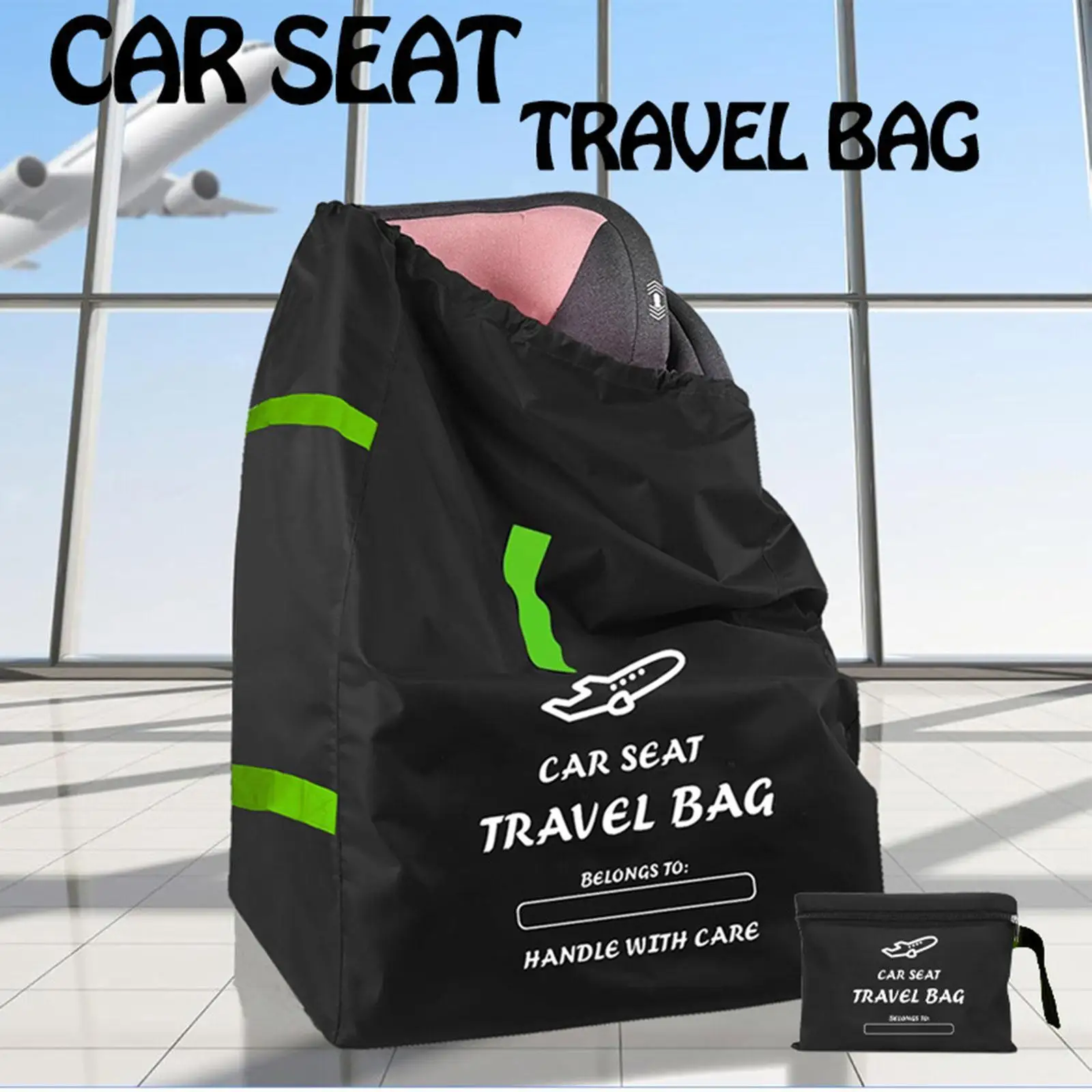 

Infant Car Seat Travel Bag Protective Storage Water Resistant Stroller Pouch