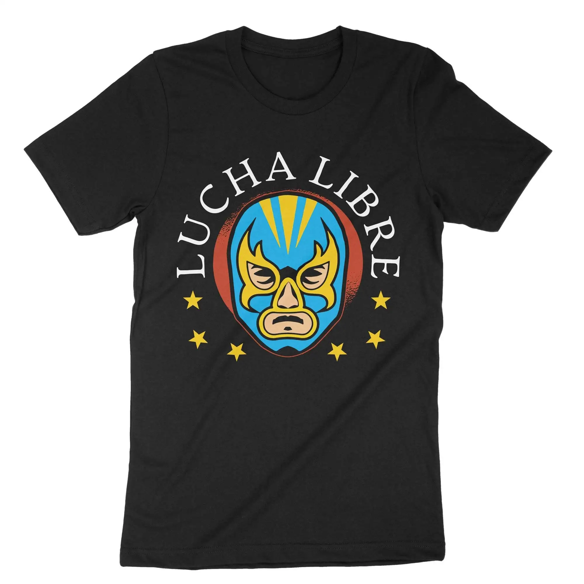 Lucha Libre T Shirt Mexican Wrestling Wrestler Mask Luchador Tijuana Mexico