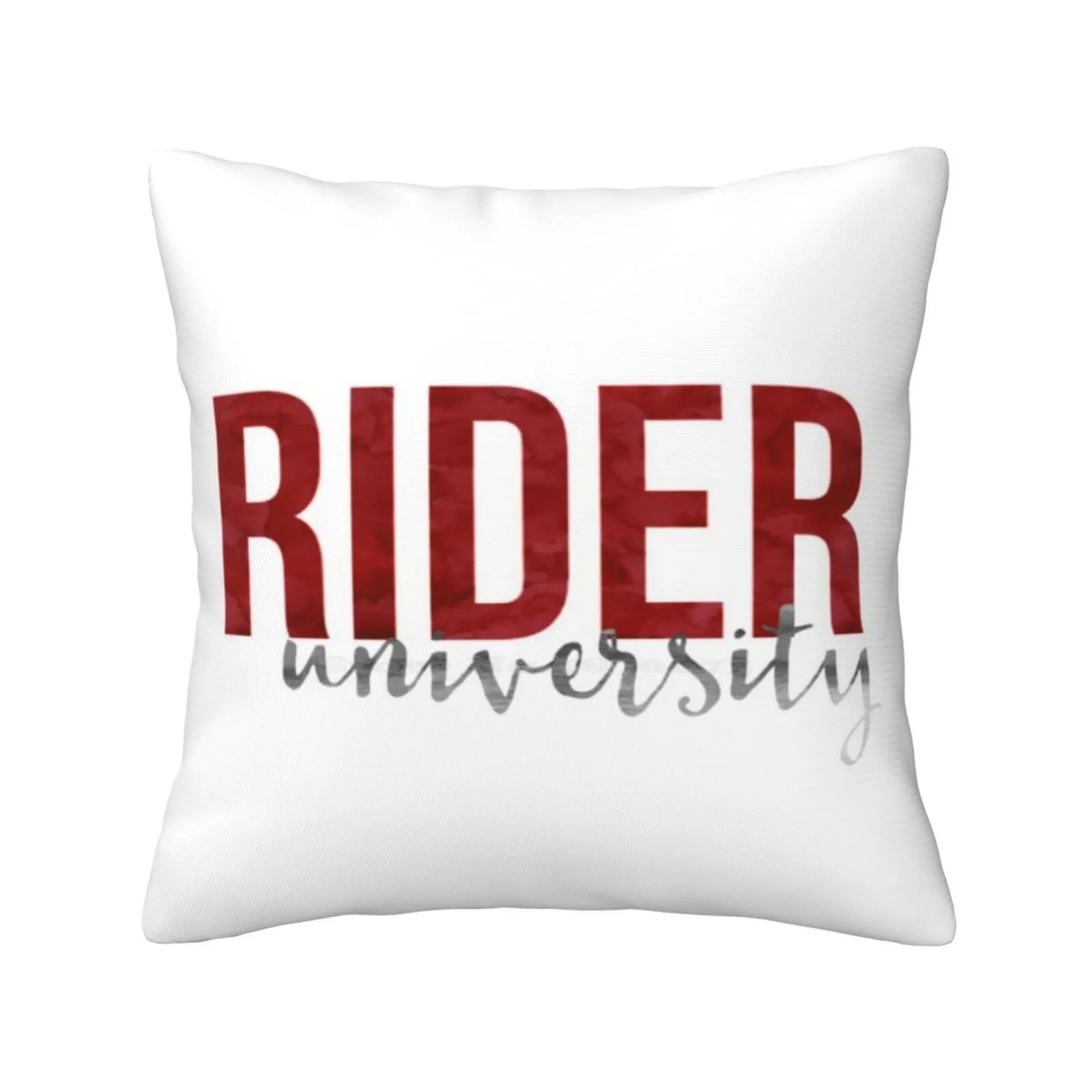 Rider University Fashion Sofa Throw Pillow Cover Pillowcase Rider University Pride Broncs Delaware Ramapo Montclair Rowan Tcnj