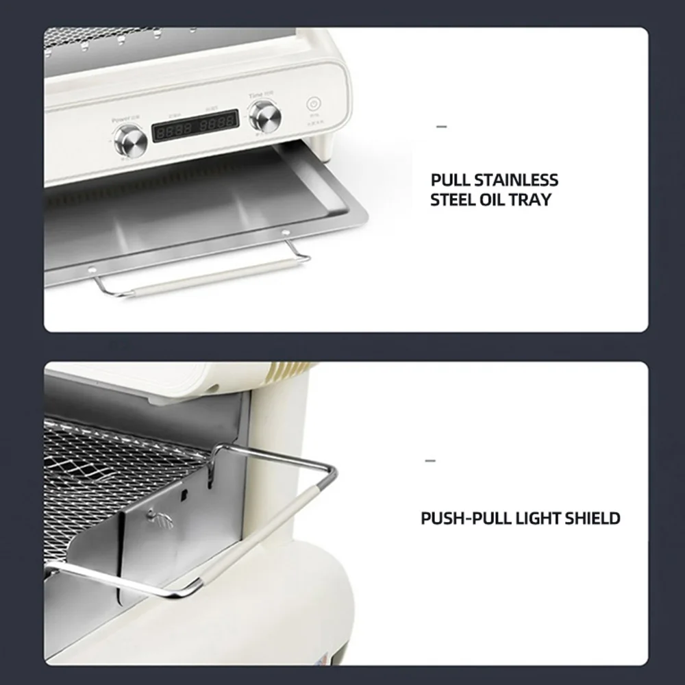 شواية تجارية بدون دخاني ، آلة الشواء الكباب ، معدات مطعم باريا الدجاج المحمصة