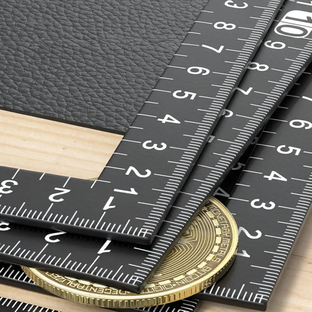 For For KOSLO Right Angle Square Ruler Carbon Steel Metric Measuring Tool Mini Precision Device For Woodworking
