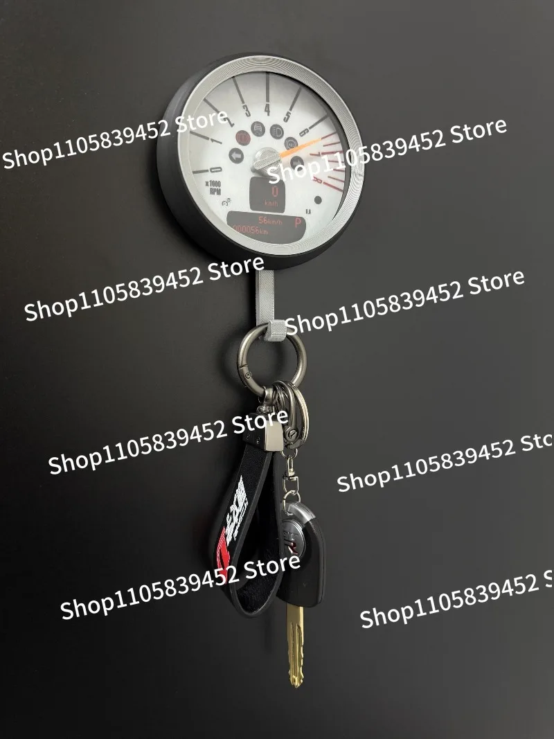 For car decoration key rack creative tachometer linkage key hook