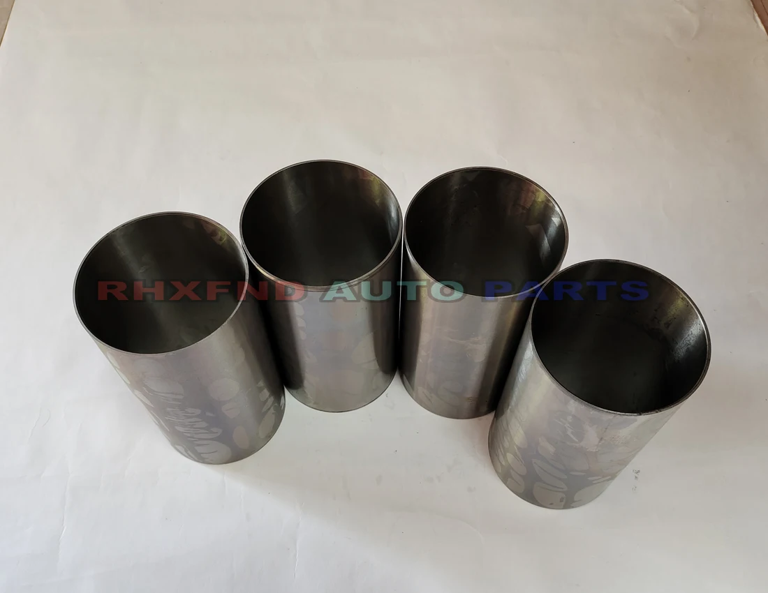 

4pcs Auto spare part D4CB Cylinder Liner Sleeve for Hyundai H1 H200 Starex Porter 2497cc 2.5CRDI for kia Sorrento 16V 4 cylinder