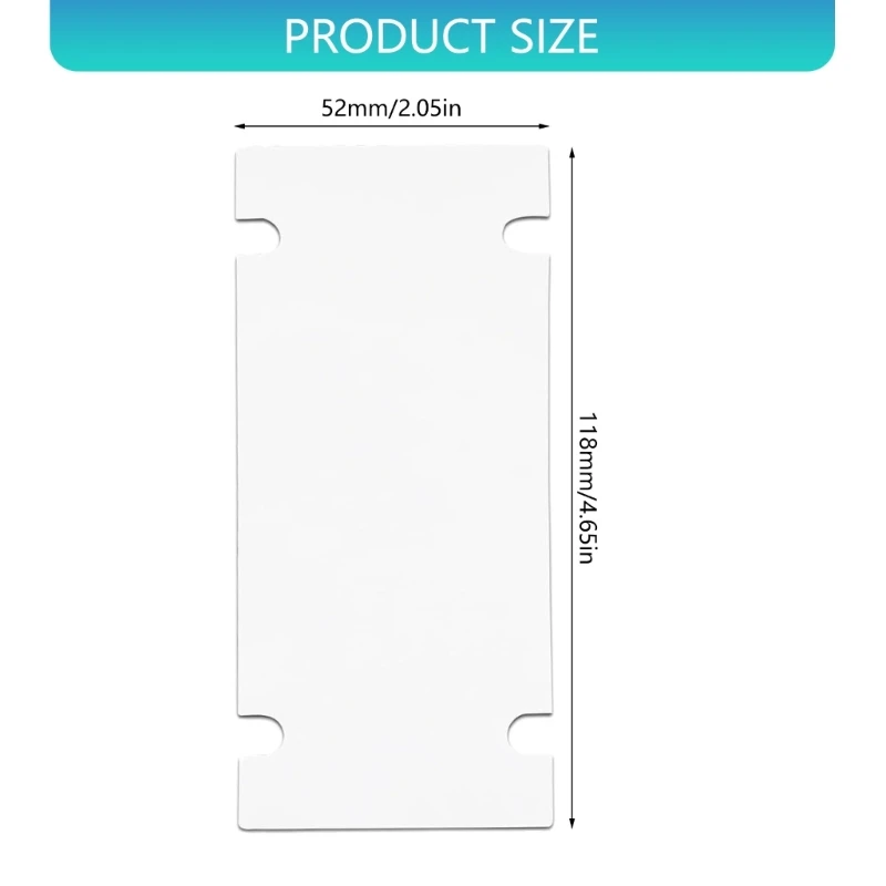 Y6GD 10pack Cut Doorbells Adhesive Pad Security Doorbells Adhesive Stickers