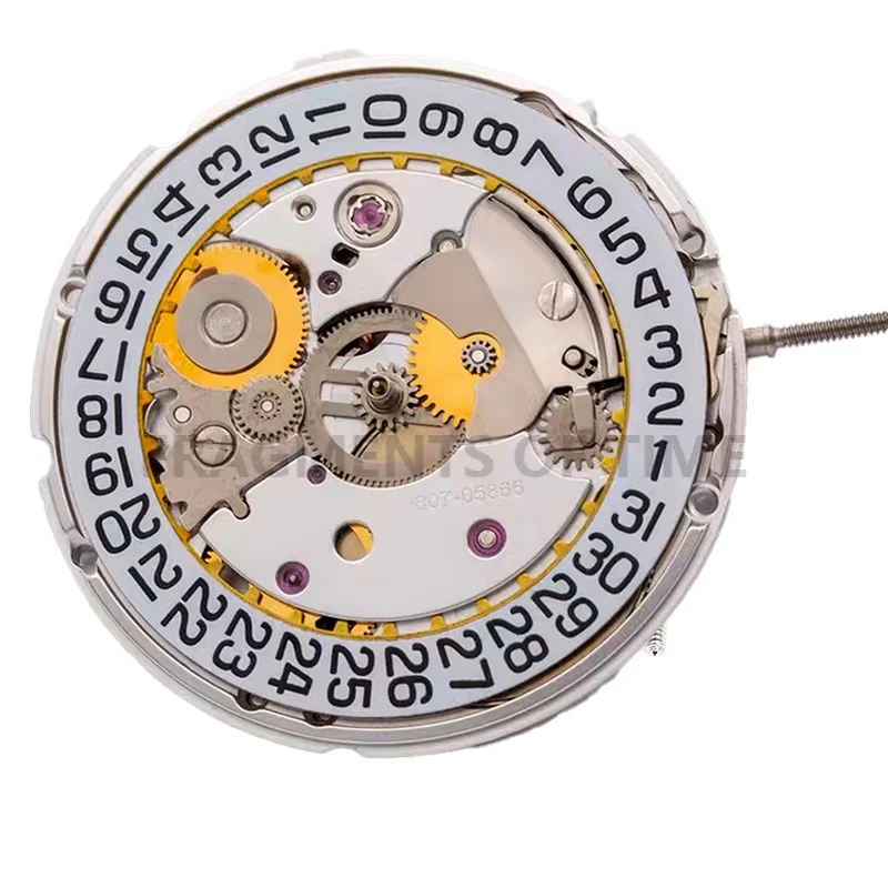 Automatic Mechanical Watch Mechanical Movement PT5000  With DT28800 / Hour Frequency Watch Parts White Dial