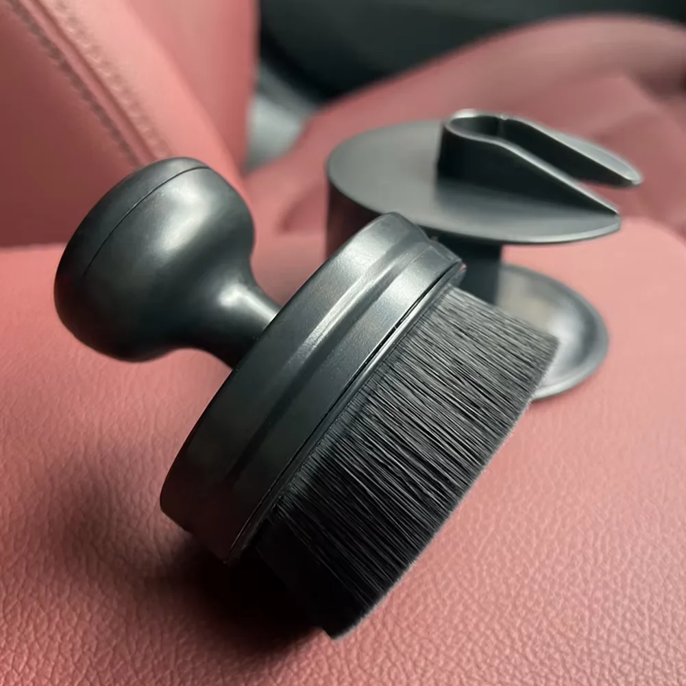 Handheld Portable Tire Shine Applicator Brush High Density For Car With Holder image 4