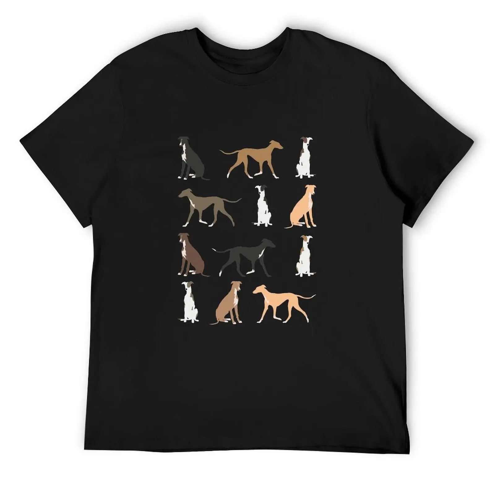 

Stamped greyhound T-Shirt customs graphic shirts Personalized t-shirt mens fashion