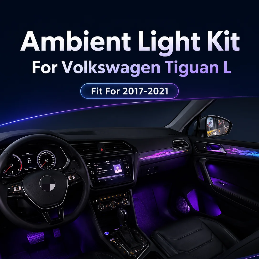 Car Ambient Light Door Panel Acrylic - Kit Lampu Ambient RGB Untuk Panel