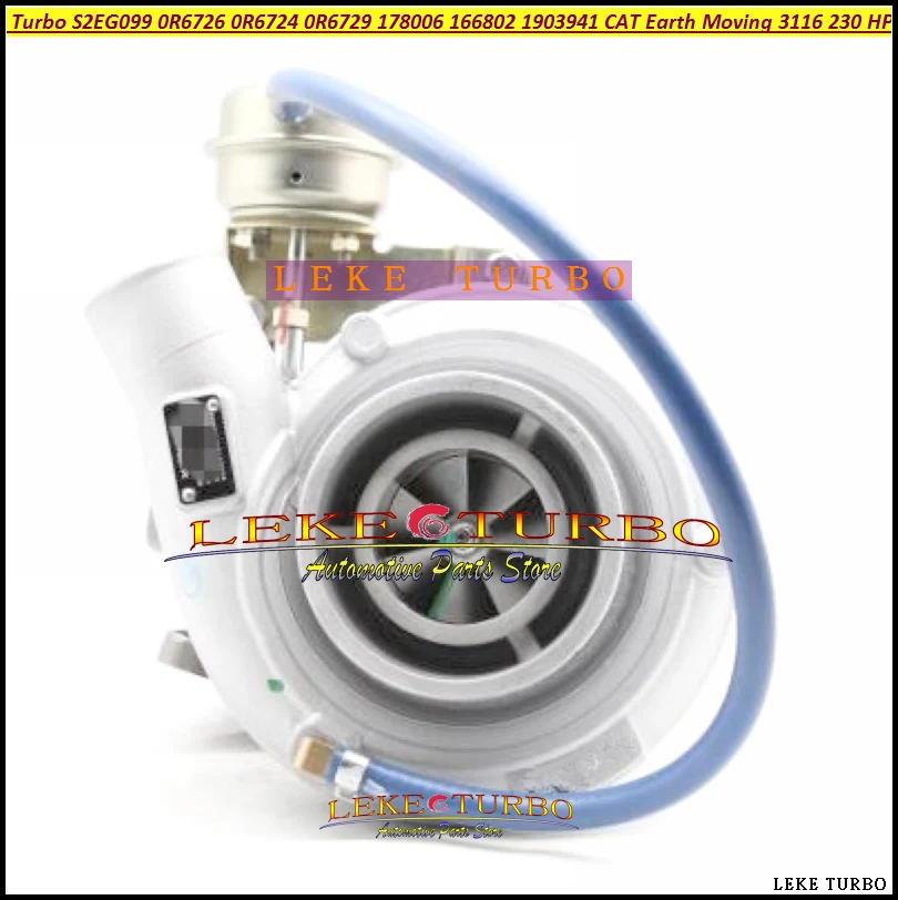

Turbo S2EG099 0R6726 0R6724 0R6729 178006 166802 1903941 478071 171531 1030655 178006 For CAT Earth Moving 3116 230 HP