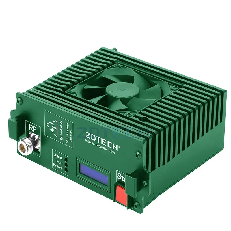 VHF Wide Band 100W Ultra Wide Bands 700Mhz-6000Mhz Professional Power Amplifier DDS RF Amplifier Module With ALC Function