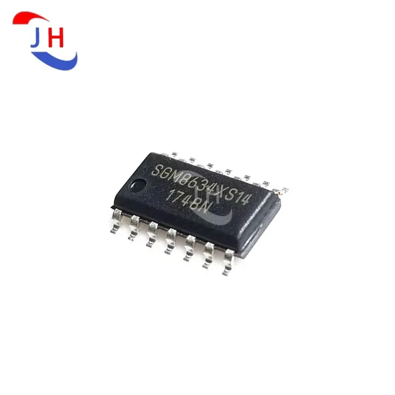 5/10PCS New SGM8634XS14/TR Patch SOP14 SGM8634XS14 SGM8634X Track-to-rail CMOS Operational Amplifier Chips Are In Large Stock