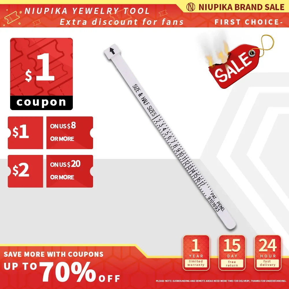 

Finger Ring Sizer Gauge (1-17 USA & A-Z UK 1-33 HK ) for Women Men & Kids Measure Your Ring Size