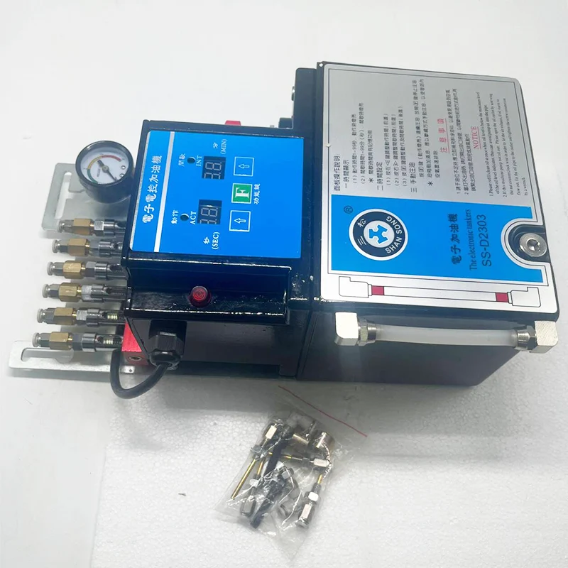 Pelumas Elektronik untuk Mesin Rajut Bundar