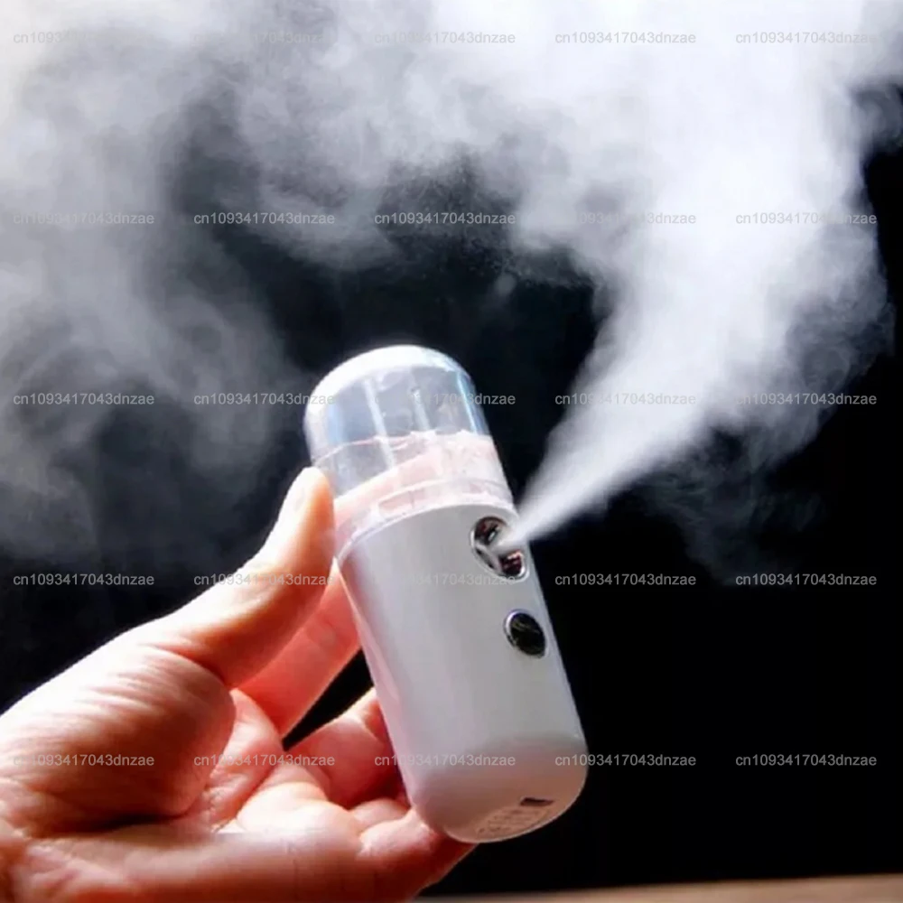 1 unidad de pulverizador facial USB, humidificador recargable, nebulizador, vaporizador facial, instrumentos de belleza hidratantes, herramientas para el cuidado de la piel del rostro