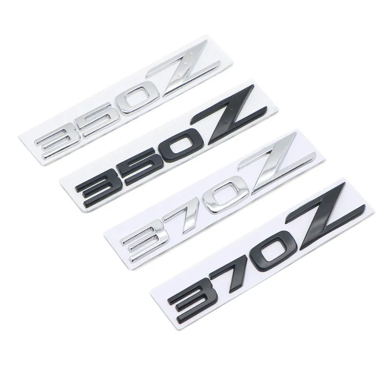 3D Metal Car Rear Trunk Logo Emblem Badge Sticker Decals For Nissan 350Z 370Z Fairlady Z Z3 Z34 Car Styling Auto Accessories - Image 2