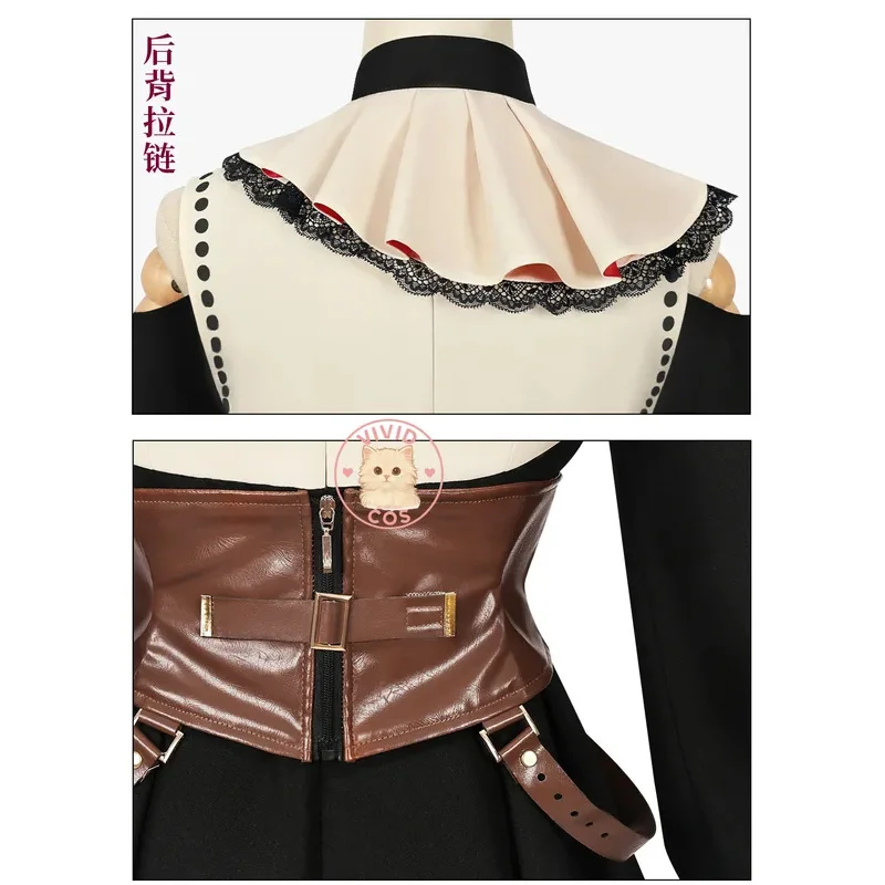 دريم لاند! أزياء Ave Mujica Misumi Uika التأثيرية Quente للعب الأدوار Coloris Anime Palco فستان موحد للنساء مهرجان Comiccon