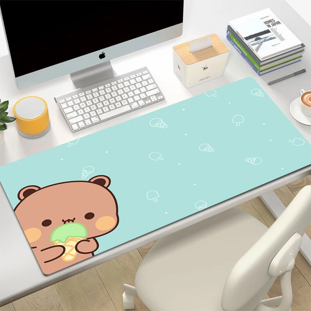 Cartoon Soft Cute Bear Rabbit Table Mat Student Dormitory Mouse Pad Computer Keyboard Mat Dining Table Decoration Women Graphic