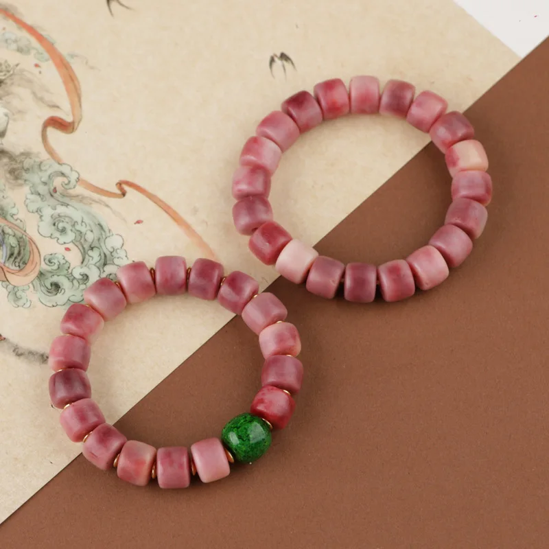 Backflow With Imitation Antler Bracelet Full Blood Bucket Bead Jewelry Bone Unisex Accessories