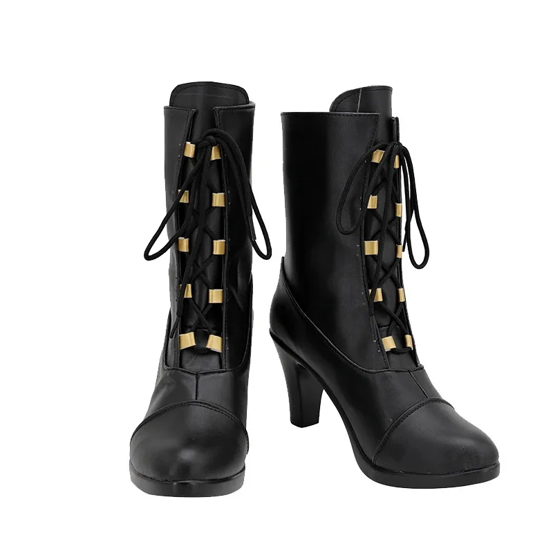 2025 11 لعبة فاينل فانتسي السابع كلود كوسبلاي أحذية أحذية دعائم لحفلة الهالوين لعب الأدوار مصنوعة حسب الطلب Aksesori