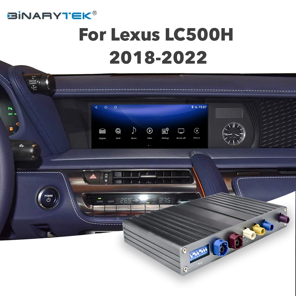 For Lexus LC500H 2018-2022 Android Interface Module with Wireless Android Auto & CarPlay  Binarytek