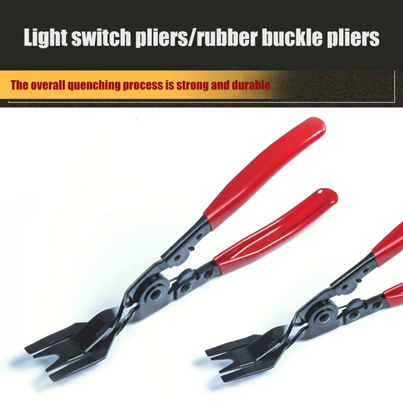 2Piece Open Light Pliers Headlight Separating Pliers Removal Tools Adhesive Buckle Driver