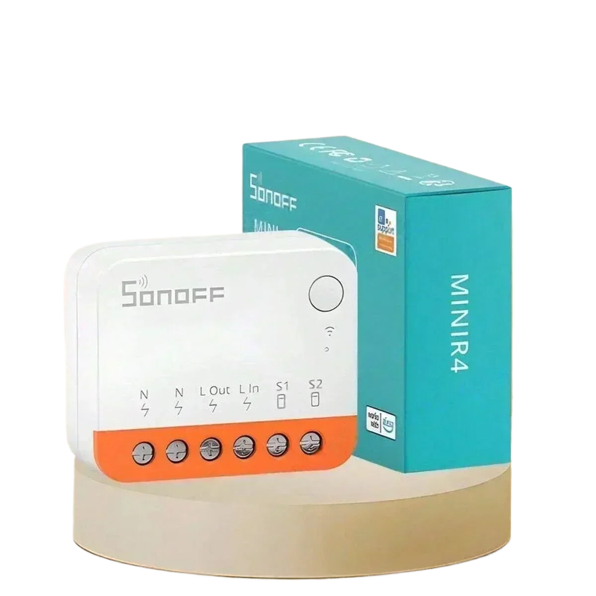 

Sonoff Mini R4 Extreme Sonoff Minir4 Wi-Fi Smart Switch 2-полосный релейный переключатель для умного дома Беспроводной модуль через пульт дистанционного управления EWelink