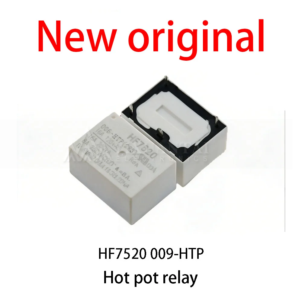 (10pcs) 100% New relay HF7520 009-HTP New original Hot pot relay