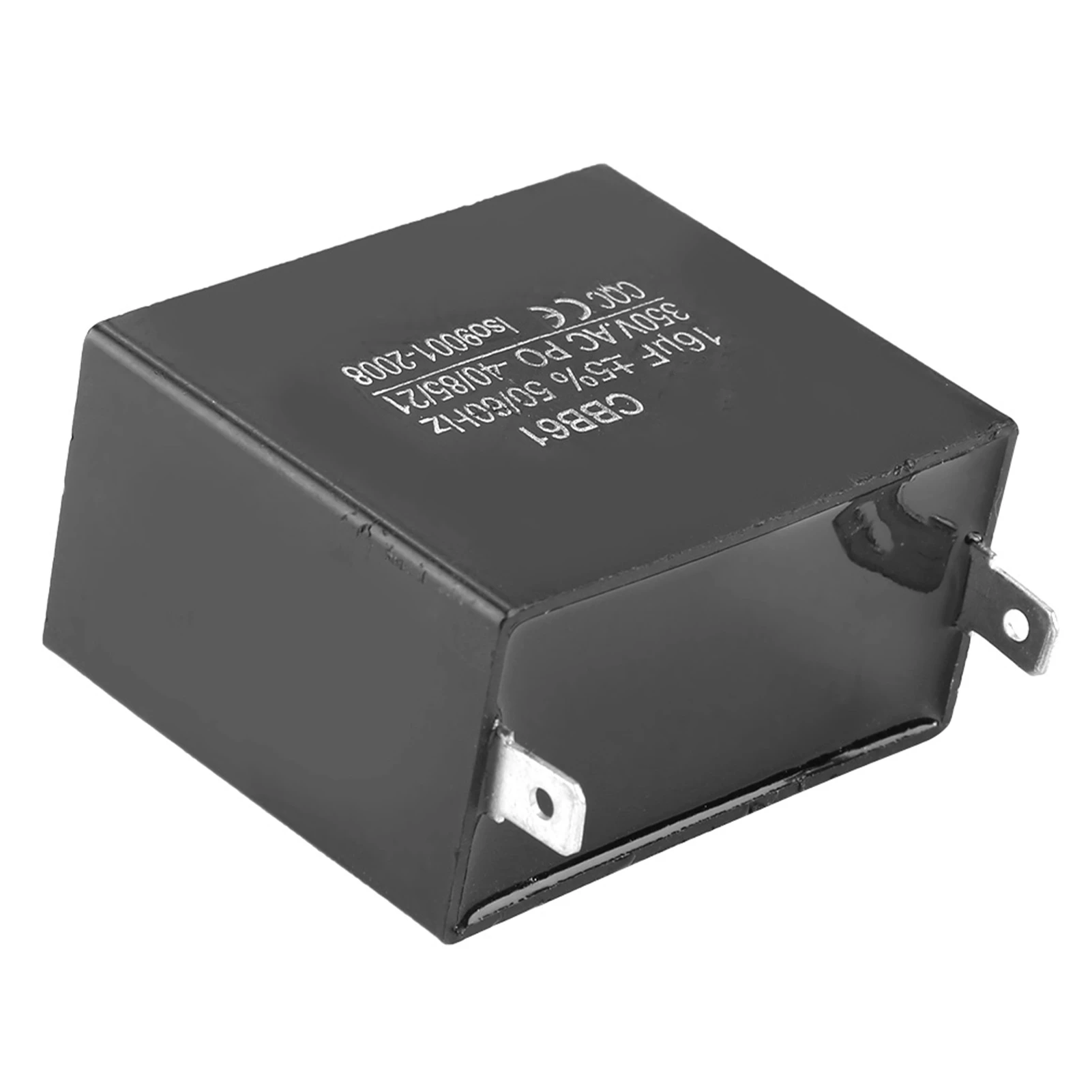 CBB61 Motor Running Starting Capacitor Generator CQC 350V AC 16uF 50/60Hz