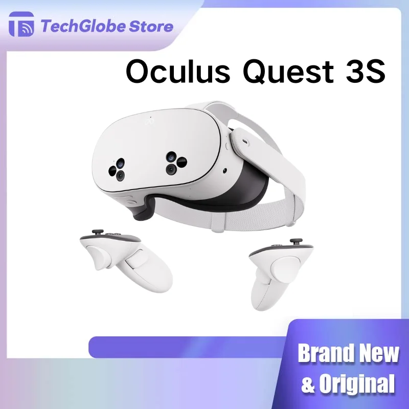 Беспроводная VR-гарнитура Oculus Quest 3S 128 ГБ: на 33% больше памяти, вдвое больше графического процессора, 3 месяца гарантии