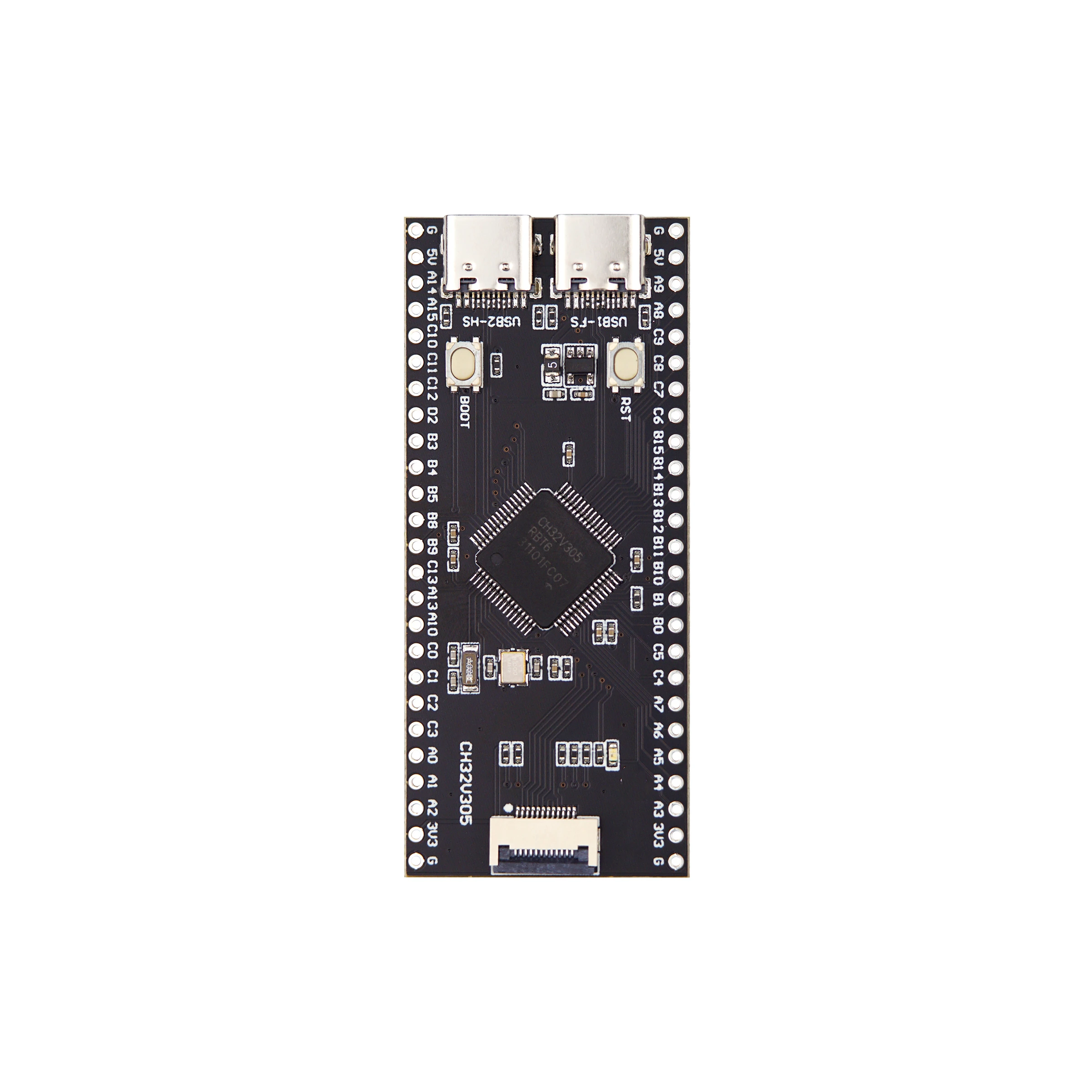 

CH32V305RBT6 Development board Dual TYPE-C ports on the core board