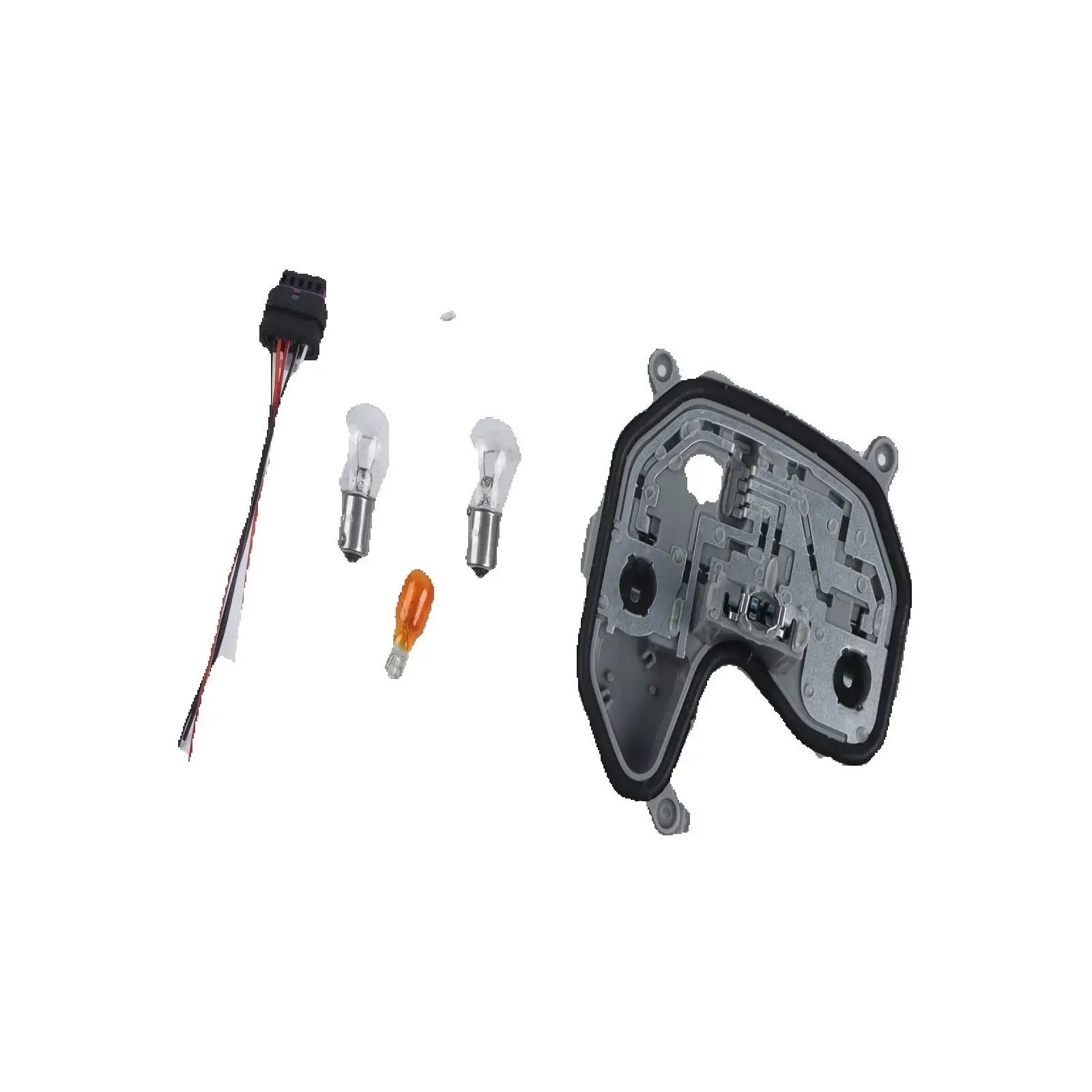 

1Set Rear Left Tail Lamp Bracket And Plug Bulb 68270892AA For 2015-2023 For Jeep Renegade