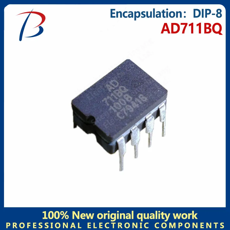 1PCS AD711BQ package DIP-8 single op amp